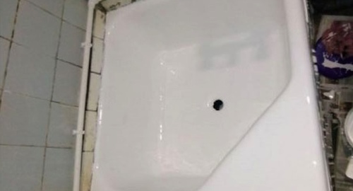 Обновление душевого поддона акрилом | Красавино